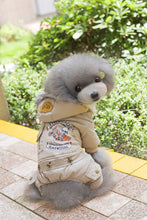 Hooded Four Legs Drivers Style Pet Dog Winter Coat Clothes From S to XXL Free Shipping By China Post Dog Coat Dogs Clothes