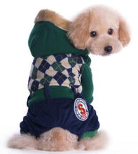 Plaid Pet dog clothes for small dogs jackets coats pet clothes dogs clothes winter cotton pet clothing costume S-XXL