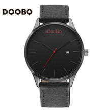 Men Watches Top Brand Luxury Watch Men DOOBO Fashion Watch Leather Men's Quartz-watch Wristwatch relogio masculino