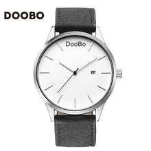 Men Watches Top Brand Luxury Watch Men DOOBO Fashion Watch Leather Men's Quartz-watch Wristwatch relogio masculino