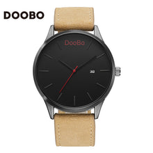 Men Watches Top Brand Luxury Watch Men DOOBO Fashion Watch Leather Men's Quartz-watch Wristwatch relogio masculino