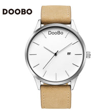 Men Watches Top Brand Luxury Watch Men DOOBO Fashion Watch Leather Men's Quartz-watch Wristwatch relogio masculino