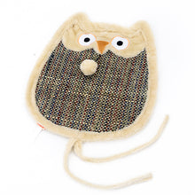 Double Sided Cat Cartoon Scratch Board with Sherpa Ball Toy,Kitten Scratcher Mat Pad Interactive Toy for Pet Training