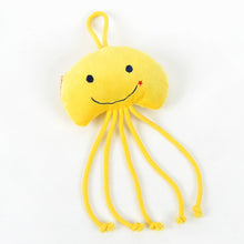 Pet Dog Cat Jelly Fish Short Floss Organic Catnip Scratching Chew Toys Kitten Teaser Interactive Toy for Pet Trainning