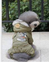 Hooded Four Legs Drivers Style Pet Dog Winter Coat Clothes From S to XXL Free Shipping By China Post Dog Coat Dogs Clothes