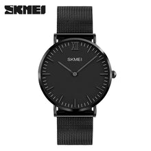 Ultra Thin Watches Men Quartz Stainless Steel Men's Watches SKMEI Brand Clock Man Waterproof Fashion Casual Wristwatches