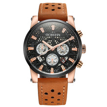 OCHSTIN Chronograph Date Men's Watch 3 Workable Sub-dials Quartz Sport Watch Military Watch Men Wristwatch relogio masculino