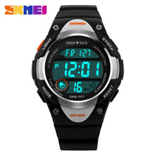 SKMEI Children Watches Sports Cartoon Watch Cute Kids Watches Boys Girls Rubber Children LED Clock Digital Wristwatches Reloj