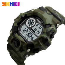 New 2016 Men's Army Military Watches Men Camo Watch Digital Watch Sports Watches Dive LED Electronic Multifunctional Wristwatch