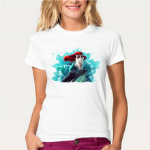 Hopuptee brand+I'm happy unicorn cat print T Shirt women's short sleeve cute tops tees