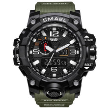 Brand Sport Digital Watch Men Quartz Led Analog Dual Display WristWatch Wrist Army Waterproof Male Relogio Masculino Hodinky 30
