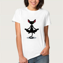 CR Naughty Black Cat 3D T shirt Size XS~4XL Women Lovely Shirt Good Quality Comfortable Brand Shirts Soft Tops