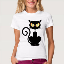 CR Naughty Black Cat 3D T shirt Size XS~4XL Women Lovely Shirt Good Quality Comfortable Brand Shirts Soft Tops