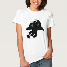 CR Naughty Black Cat 3D T shirt Size XS~4XL Women Lovely Shirt Good Quality Comfortable Brand Shirts Soft Tops