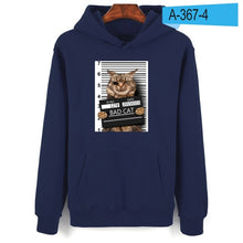 LUCKYFRIDAYF Punk Cat Sweatshirt Hoodies Men Hip Hop Funny Autumn Streetwear Hoodies And Sweatshirt For Couples Clothes Men