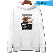 LUCKYFRIDAYF Punk Cat Sweatshirt Hoodies Men Hip Hop Funny Autumn Streetwear Hoodies And Sweatshirt For Couples Clothes Men