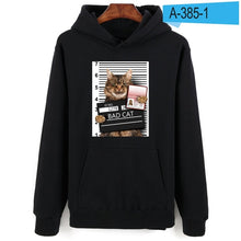 LUCKYFRIDAYF Punk Cat Sweatshirt Hoodies Men Hip Hop Funny Autumn Streetwear Hoodies And Sweatshirt For Couples Clothes Men