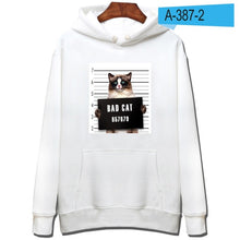 LUCKYFRIDAYF Punk Cat Sweatshirt Hoodies Men Hip Hop Funny Autumn Streetwear Hoodies And Sweatshirt For Couples Clothes Men