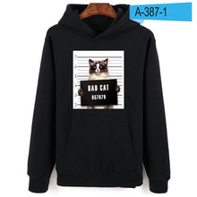 LUCKYFRIDAYF Punk Cat Sweatshirt Hoodies Men Hip Hop Funny Autumn Streetwear Hoodies And Sweatshirt For Couples Clothes Men