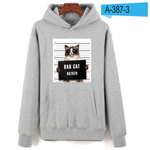 LUCKYFRIDAYF Punk Cat Sweatshirt Hoodies Men Hip Hop Funny Autumn Streetwear Hoodies And Sweatshirt For Couples Clothes Men