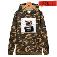 LUCKYFRIDAYF Punk Cat Sweatshirt Hoodies Men Hip Hop Funny Autumn Streetwear Hoodies And Sweatshirt For Couples Clothes Men