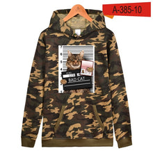 LUCKYFRIDAYF Punk Cat Sweatshirt Hoodies Men Hip Hop Funny Autumn Streetwear Hoodies And Sweatshirt For Couples Clothes Men