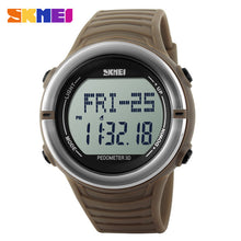 Heart Rate Monitor Sport Watch Men Digital LED SKMEI 1111 Alarm Chronograph Waterproof Back Light Stop Watch Auto Date Silicone
