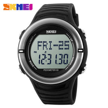 Heart Rate Monitor Sport Watch Men Digital LED SKMEI 1111 Alarm Chronograph Waterproof Back Light Stop Watch Auto Date Silicone