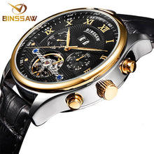 2017 BINSSAW Luxury Watches Men Automatic self-wind Fashion Casual Male Sports Watch Mechanical Wristwatches Relogio masculino
