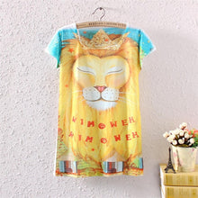 Summer Style 3D T Shirt Women Hot Style T-Shirt Women's T Shirts Tee Tops unicorn horse animal owl deer cat Lions