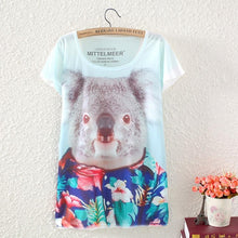 Summer Style 3D T Shirt Women Hot Style T-Shirt Women's T Shirts Tee Tops unicorn horse animal owl deer cat Lions