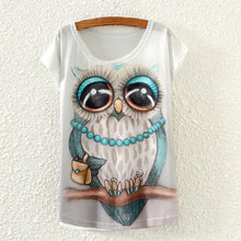 Summer Style 3D T Shirt Women Hot Style T-Shirt Women's T Shirts Tee Tops unicorn horse animal owl deer cat Lions