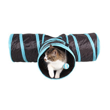 3 WAY Y Shape Foldable Pet Puppy Animal Cat Kitten Play Toy Exercise Tunnel Cave Cat Toys New