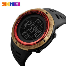 SKMEI Brand Digital Watch Men Sports Watches Countdown Double Time Wristwatches Relojes 50M Waterproof Relogio Masculino 1251