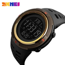 SKMEI Brand Digital Watch Men Sports Watches Countdown Double Time Wristwatches Relojes 50M Waterproof Relogio Masculino 1251
