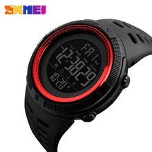 SKMEI Brand Digital Watch Men Sports Watches Countdown Double Time Wristwatches Relojes 50M Waterproof Relogio Masculino 1251
