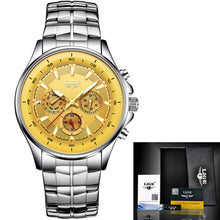 LIGE Watch Men Business Waterproof Clock Mens Watches Top Brand Luxury Fashion Casual Sport Quartz Wristwatch Relogio Masculino