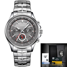 LIGE Watch Men Business Waterproof Clock Mens Watches Top Brand Luxury Fashion Casual Sport Quartz Wristwatch Relogio Masculino