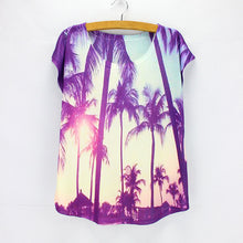Fashion Black cats print women top tees 2016 summer tees girls short sleeve t-shirt American & European new design tops
