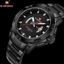 Original NAVIFORCE Luxury Brand Steel Military Sports Watches Men Quartz Waterproof Men's Clock Wristwatch relogio masculino