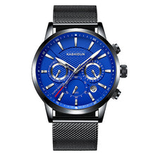 KASHIDUN Luxury Brand Mens Sports Watches Waterproof Military Watch Men Fashion Casual Japanese Quartz Wristwatches Hot Clock