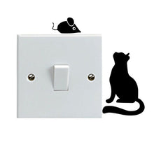 Cat And Mouse Switch Sticker Waterproof Vinyl Wall Decal 2SS0858