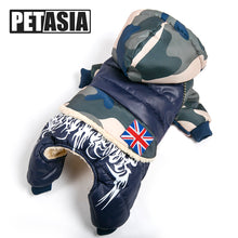 2017 NEW Warm Camouflage Dog Coat Jacket Winter Waterproof Pet Dog Clothes Fashion for Chihuahua Small Large Dogs XL PETASIA