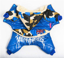 2017 NEW Warm Camouflage Dog Coat Jacket Winter Waterproof Pet Dog Clothes Fashion for Chihuahua Small Large Dogs XL PETASIA