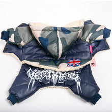 2017 NEW Warm Camouflage Dog Coat Jacket Winter Waterproof Pet Dog Clothes Fashion for Chihuahua Small Large Dogs XL PETASIA