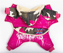 2017 NEW Warm Camouflage Dog Coat Jacket Winter Waterproof Pet Dog Clothes Fashion for Chihuahua Small Large Dogs XL PETASIA