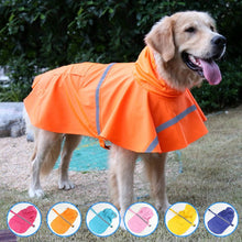 Large Dog Raincoat Summer Pet Coats Jacket Dog Clothes Outdoor Rain Coat Waterproof Pet Clothing Dog Poncho Rain Outfit 8AY30