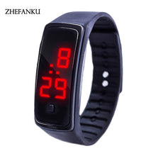 Cheap Women's Watches Rubber LED Ladies Watch Date Sports Women Bracelet Silicone Digital Wrist Ladies Watch Clock Reloj Mujer