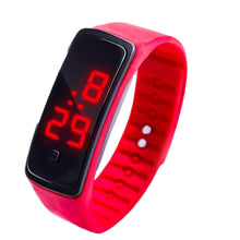 Cheap Women's Watches Rubber LED Ladies Watch Date Sports Women Bracelet Silicone Digital Wrist Ladies Watch Clock Reloj Mujer