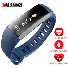 Original CURREN R5PRO Smart Watch Heartrate Blood Pressure Oxygen Oximeter Sport Bracelet Intelligent Clocks For iOS Android